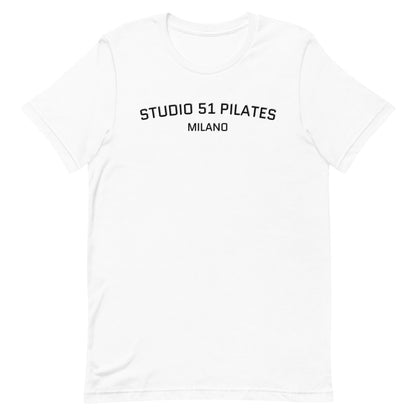 Maglietta unisex manica corta Studio 51 Pilates Milano
