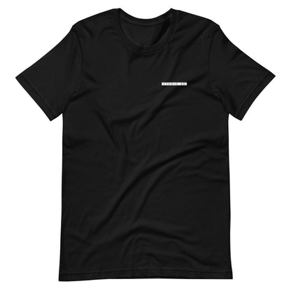Maglietta unisex manica corta scritta sul cuore