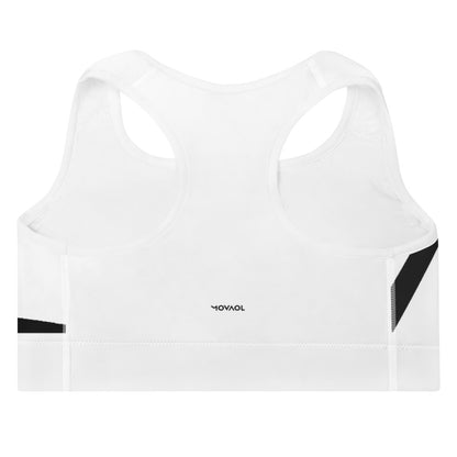 Movaol Padded Sports Bra Bianco per Studio 51